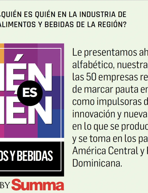 La Revista Summa destaca a CMI Alimentos como líder en innovación y sostenibilidad
