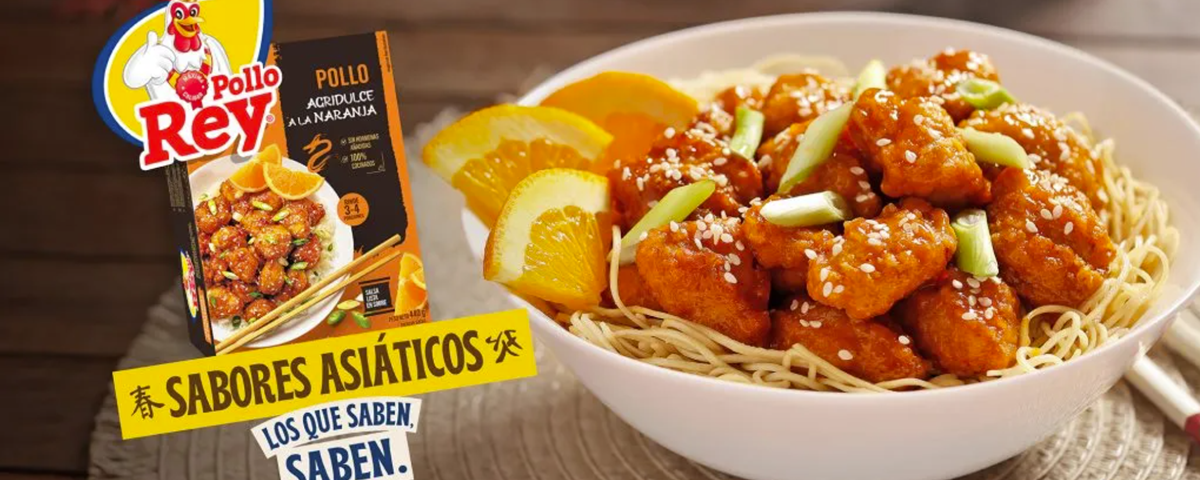 Pollo Rey Sabores Asiaticos