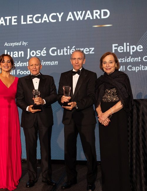 Bravo Corporate Legacy Award CMI Juan José Gutiérrez Felipe Bosch